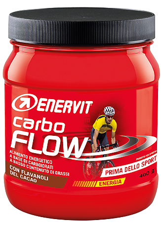 Enervit Carbo Flow - kakao, dóza 400 g